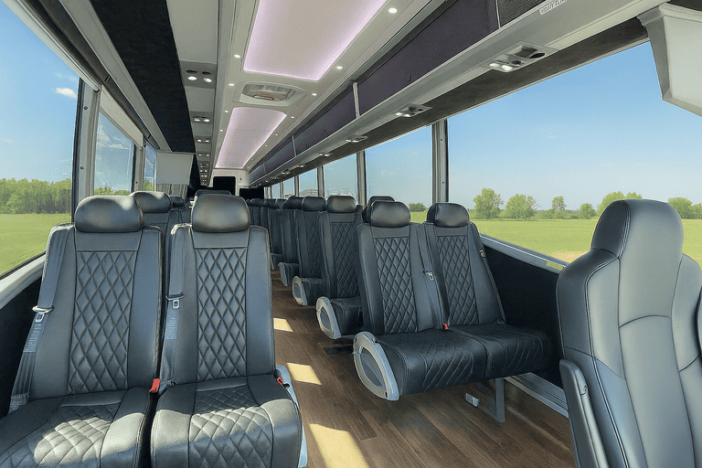 coach bus in West Haven
